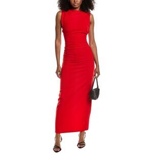 Ichi Womens  Ihmatine Maxi Dress, Red